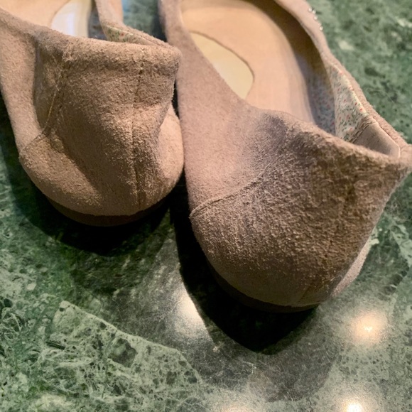 Like new Cynthia Rowley grey suede ballet flats - Picture 3 of 4